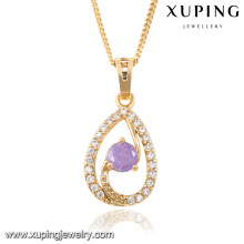 32666-Xuping Jewelry fashion Élégant pendentif plaqué or 18 carats